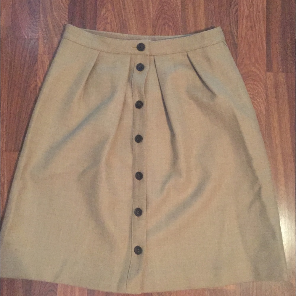 NWT J. Crew Wool Skirt